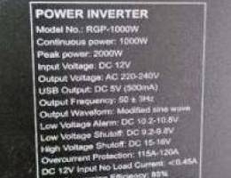 Raggie Solar Inverter 1000W