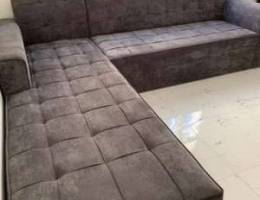 L shaped Sofa (Big size 7 seats) طقم كنب ر...