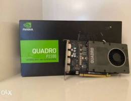 NVIDIA QuADro P2200 Graphic Card (GPU)