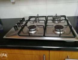 4 burner gas stove