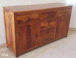 Marina style solid wood sideboard