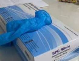 BPG Nitrile examination gloves Made in mal...