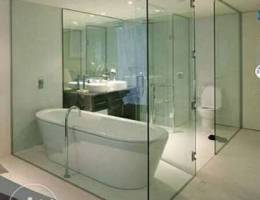 Shower glass instalation
