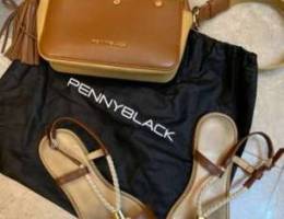 bag + sandals Pennyblacl