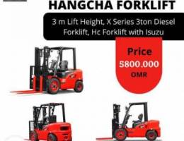 X Series 3 ton Diesel Forklift Hangcha Bra...