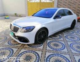 مرسيدس S550 2014 محدث الى 2020 مسرفس وجاهز...