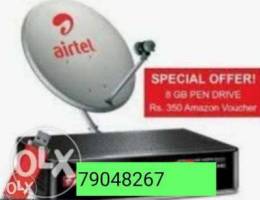 Airtel Dish and Receiver Fixing