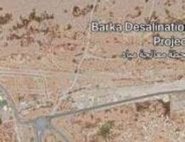 beach line land for sale in barka resident...