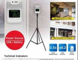 Thermometer infrared with tripod stand onl...