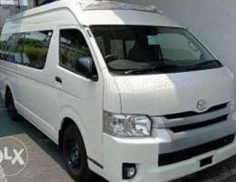 Pdo Toyota bus hiace for RENT تاحير باصات ...