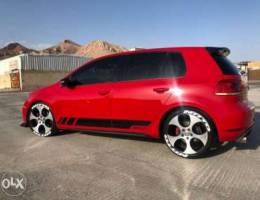 جولف gti (2012) خليجي في قمة النظافة.