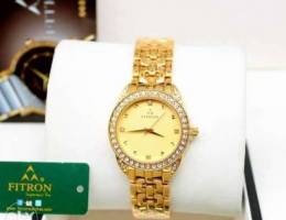 Ladies fancy watch fitron 1year services w...