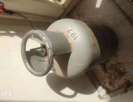 cylinder 30% gas with 2 burner stove 5 mnt...