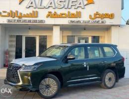 لكزس LX570 سبورت 2021 اخضر بيج