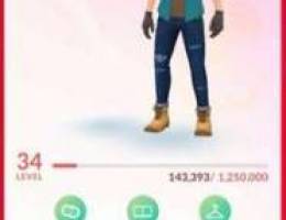 حساب بوكيمون Pokemon Go Account