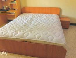 Medical mattress king size, cot ,side tabl...