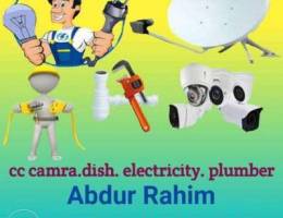 electricity. camra.ip camra. plumber