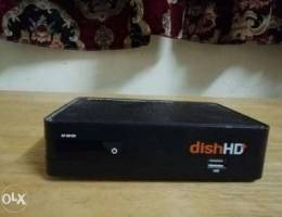 Dish hd set of box with remote