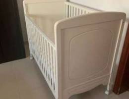 Juniors baby crib for sale with mattress