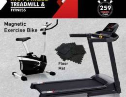 United Sports Treadmill and Magnetic Bike ...