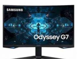 SAMSUNG Odyssey G7- 27 inch 1000R Curved G...