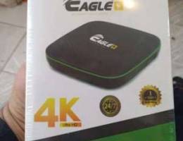 Eagle class 4k Android TV box one year sub...