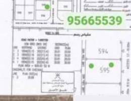 أرض أرزات مفتوحه بطن وظهر موقع ممتاز 15500...