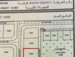 ارض شبك العقدة جنوب المساحة 1350م البريمي