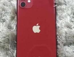 Iphone 11 red 64gb with 3 month warranty