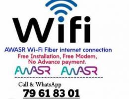 Free Awasr unlimited WiFi connection