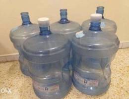 Oasis empty water bottles 5 Gallon