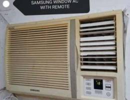 Window AC Samsung 1.5 Ton with Remote Cont...