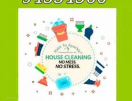+( house cleaning Villa cleaning up)+