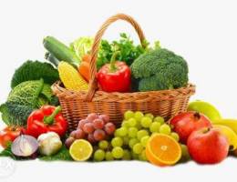 Fresh vegetables and fruits supplier home ...
