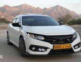 Honda civic 2017 Oman car