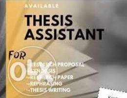 Thesis & Dissertation Assistance with an E...