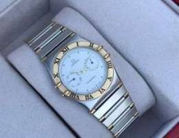 ساعة omega Constellation بطارية سويسرية با...