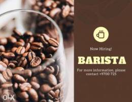 Barista Required Full-Time