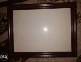 Empty, Solid wood frame