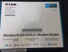 Wireless N 300 ADSL 2 + Modem Router