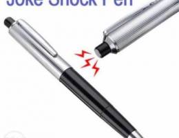 Electric shock pen for pranks