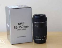 canon 55-250 lens mint condition