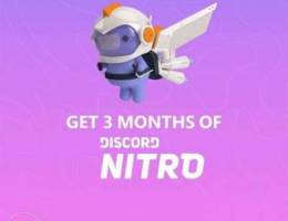 Discord nitro 3 months