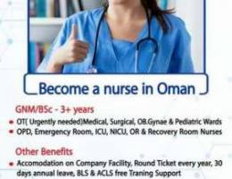 Urgently need nurses in omam