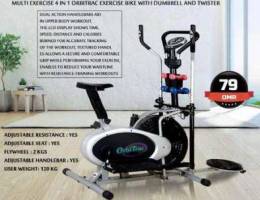 Multifunctional Orbitrac Exercise Bike Off...