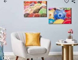 HOME CENTRE canvas painting