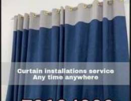 Curtains installers service