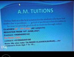 Online tuitions available for Indian sylla...