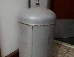 Two gas cylinder and water dispenser for s...