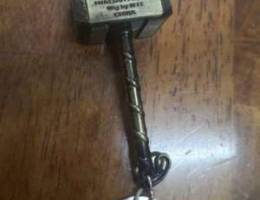 Thor hammer keychain